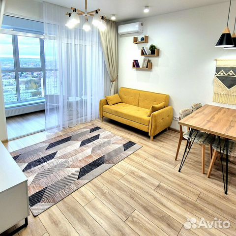 

1-к. квартира, 40 м², 2 кровати