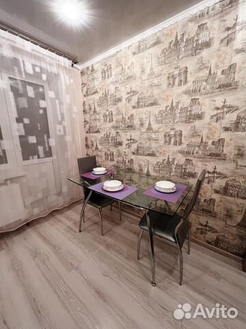 

1-к. квартира, 38 м², 2 кровати