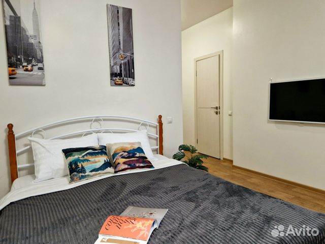 

Квартира-студия, 35 м², 2 кровати