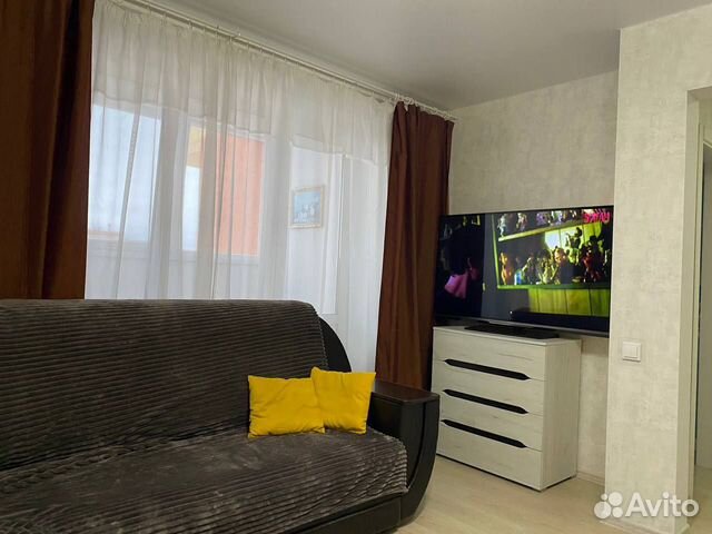 

1-к. квартира, 39 м², 2 кровати