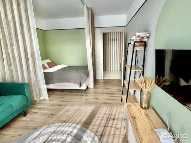 

1-к. квартира, 40 м², 2 кровати