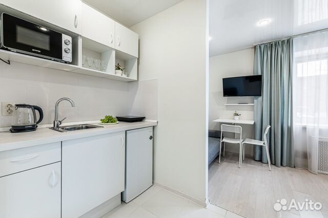 

Квартира-студия, 20 м², 2 кровати