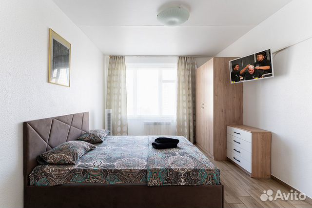 

1-к. квартира, 35 м², 2 кровати