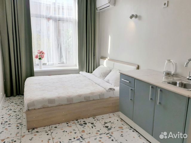 

Квартира-студия, 15 м², 1 кровать
