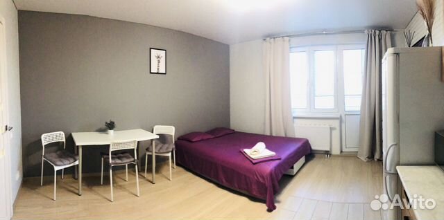 

Квартира-студия, 25 м², 1 кровать