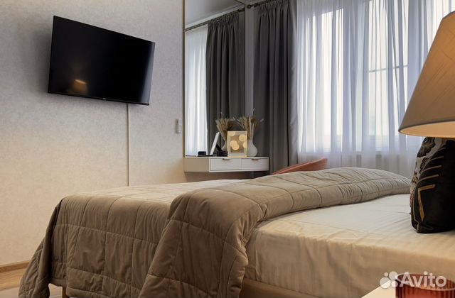 

1-к. квартира, 42 м², 2 кровати