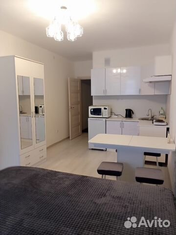 

Квартира-студия, 24,8 м², 2 кровати