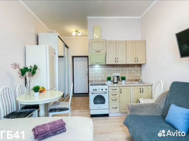 

Квартира-студия, 22 м², 2 кровати