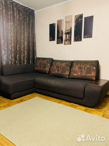 

1-к. квартира, 37 м², 2 кровати