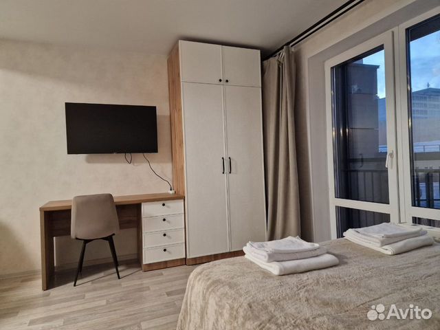 

Квартира-студия, 38 м², 2 кровати