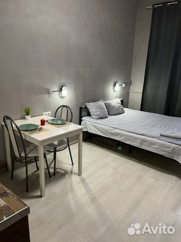 

Квартира-студия, 27 м², 1 кровать