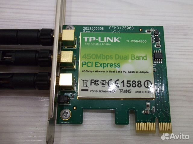 Wi-Fi сетевая карта TP-link TL-WDN4800 Wi-Fi сетевая карта TP-link TL-WDN4800