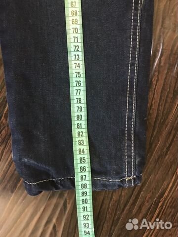 Джинсы новые Италия Borelli размер 9 лет, флис вну