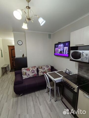 

Квартира-студия, 23 м², 2 кровати