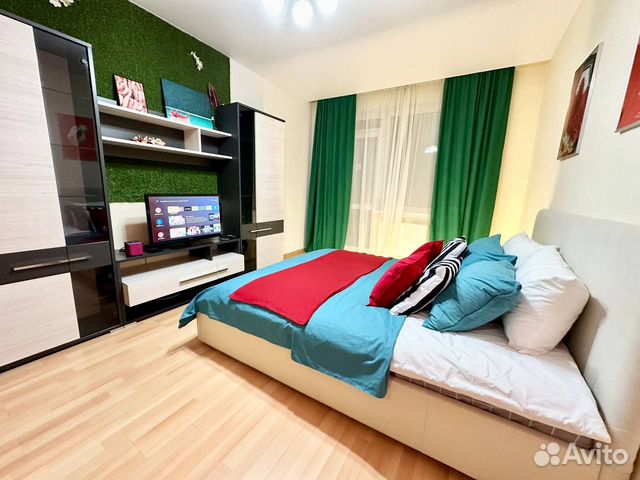 

1-к. квартира, 46,1 м², 2 кровати