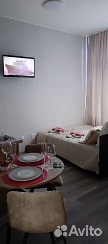 

Квартира-студия, 25 м², 2 кровати