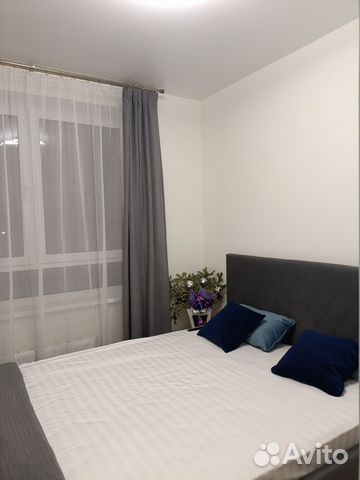 

1-к. квартира, 40 м², 2 кровати