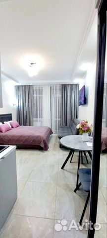 

Квартира-студия, 29 м², 2 кровати