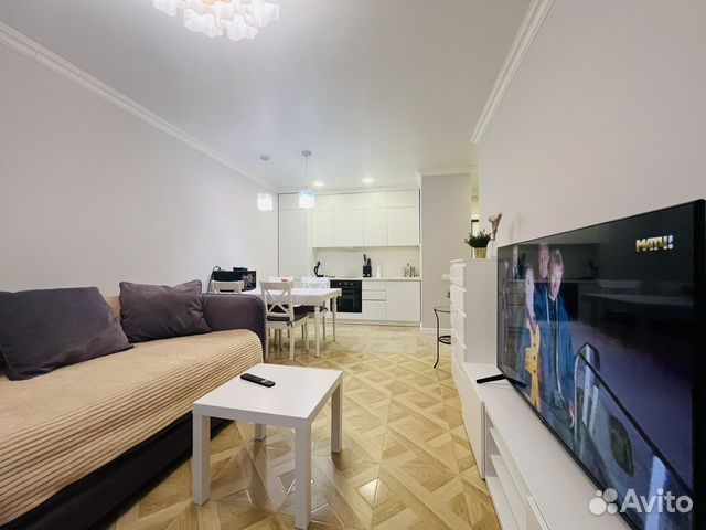 

2-к. квартира, 45 м², 2 кровати