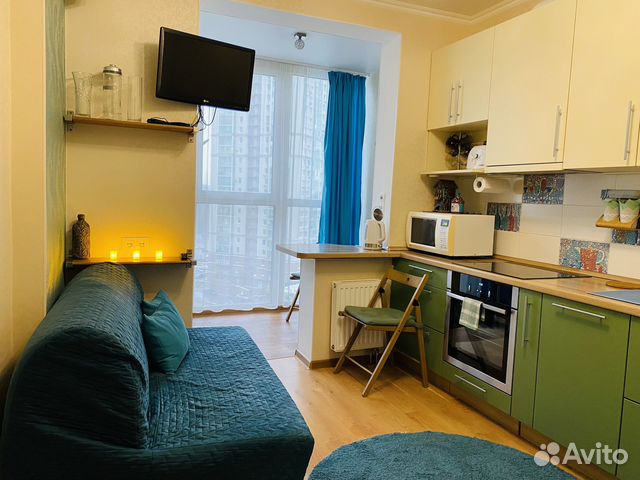 

1-к. квартира, 40 м², 2 кровати