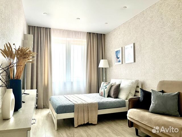 

1-к. квартира, 41 м², 2 кровати