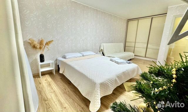 

1-к. квартира, 38 м², 2 кровати