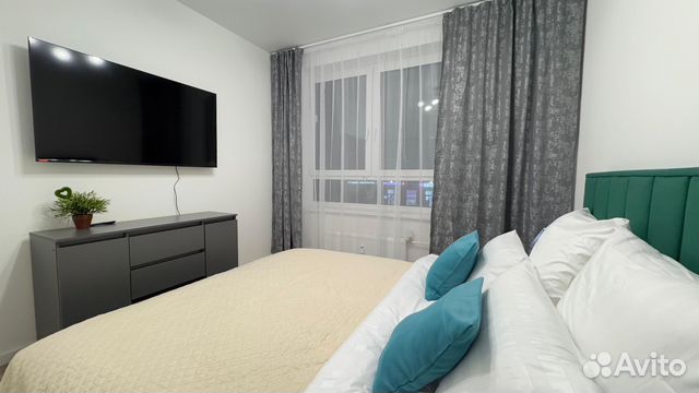 

1-к. квартира, 33,3 м², 2 кровати