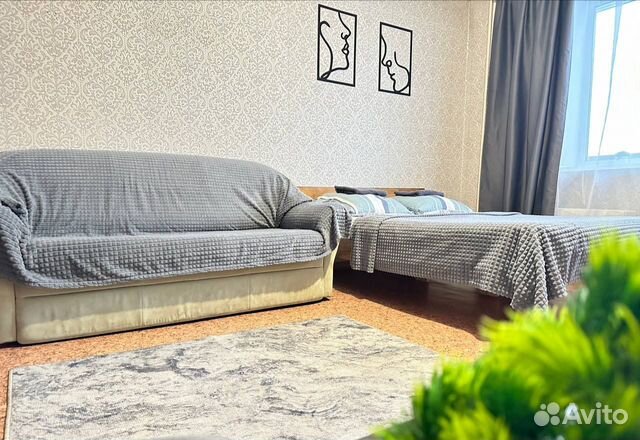 

1-к. квартира, 37 м², 3 кровати