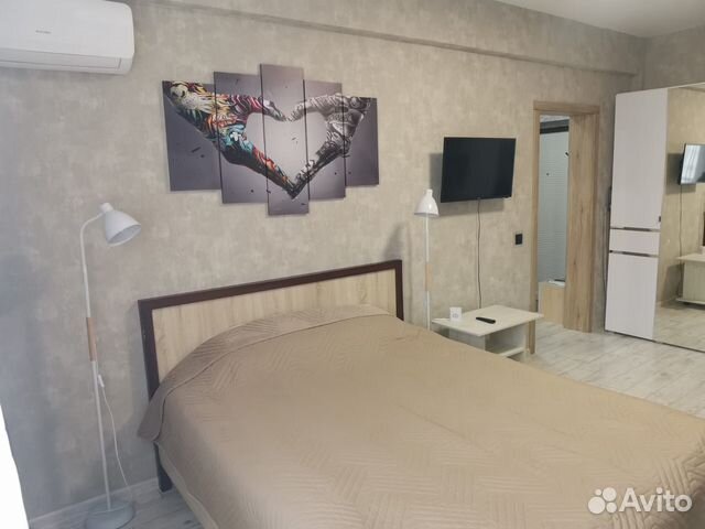 

1-к. квартира, 34 м², 2 кровати