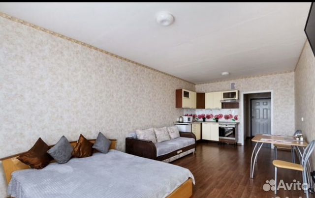 

Квартира-студия, 40 м², 2 кровати