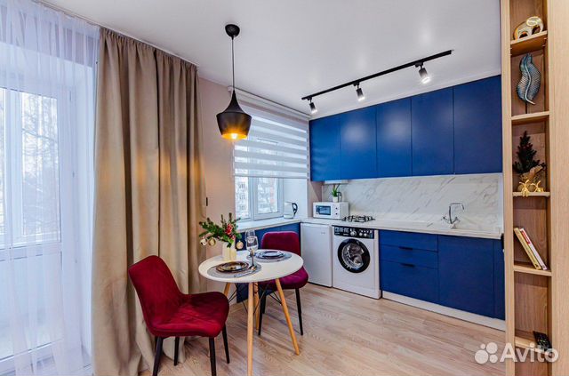 

Квартира-студия, 35 м², 2 кровати