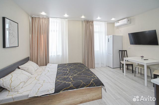 

Квартира-студия, 30 м², 2 кровати