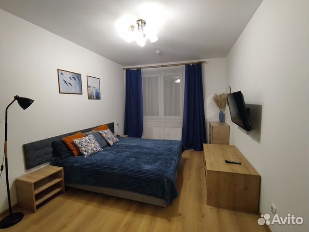 

1-к. квартира, 36 м², 2 кровати