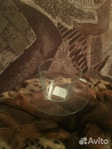 Чашка с блюдцем