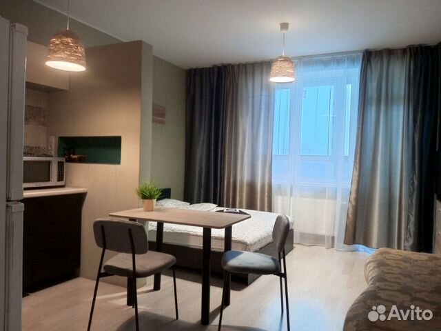 

Квартира-студия, 32 м², 2 кровати