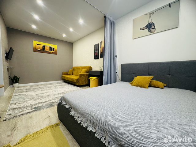 

1-к. квартира, 36 м², 2 кровати