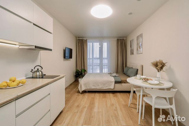 

Квартира-студия, 25 м², 1 кровать