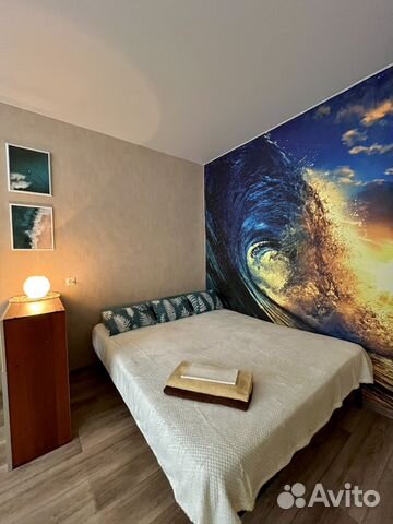 

Квартира-студия, 32 м², 2 кровати