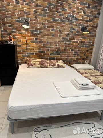 

Квартира-студия, 25 м², 2 кровати