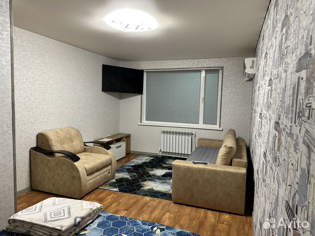 

1-к. квартира, 42 м², 2 кровати