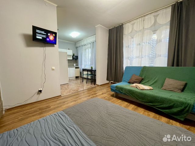 

Квартира-студия, 30 м², 2 кровати
