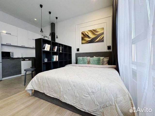 

Квартира-студия, 35 м², 1 кровать
