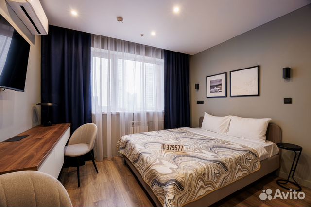 

Квартира-студия в апарт-отеле, 19 м², 1 кровать