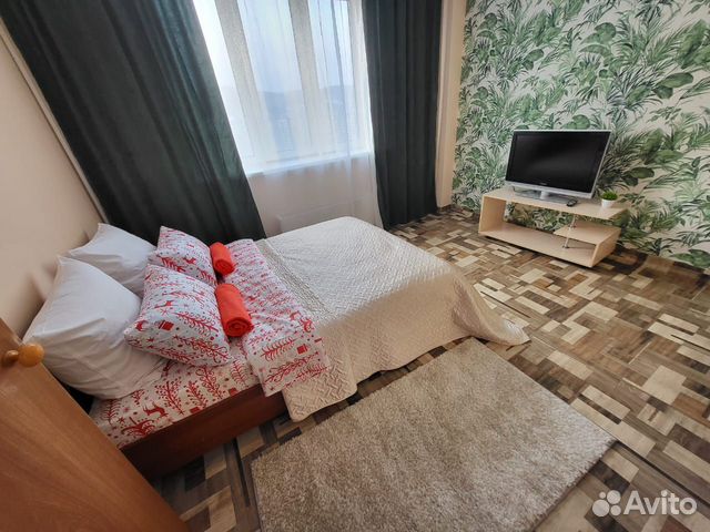 

1-к. квартира, 40 м², 2 кровати