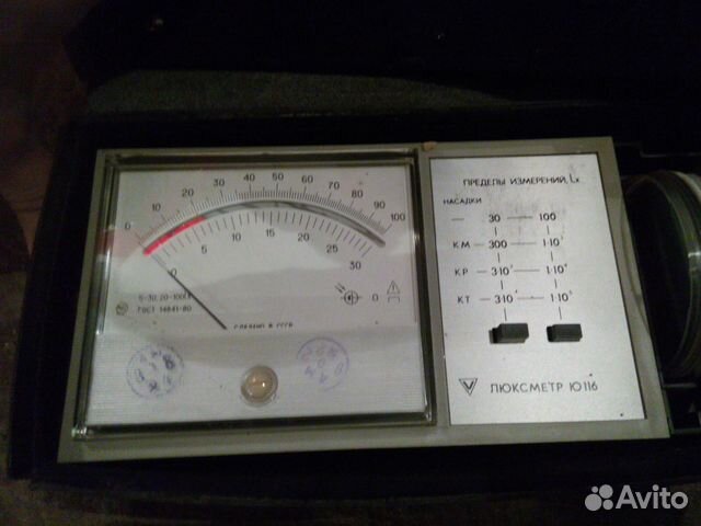 Люксметр Ю-116; Люксметр Ю-16