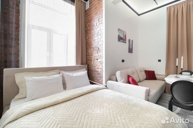 

Квартира-студия, 18 м², 2 кровати