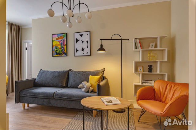 

2-к. квартира, 38 м², 2 кровати
