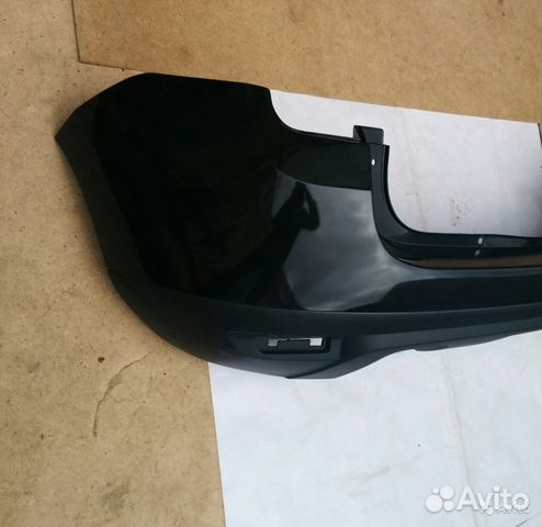 Бампер задний Рено Дастер (Renault Duster) в цвет