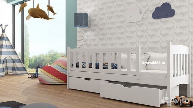 Новая детская кровать 160х80 с матрасом Новая детская кровать 160х80 с матрасом