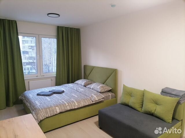 

Квартира-студия, 30 м², 2 кровати